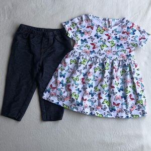 Carter’s Set Baby Girl Size 9M